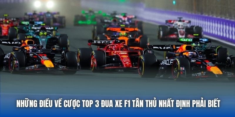 Những điều về cược top 3 đua xe F1 tân thủ nhất định phải biết